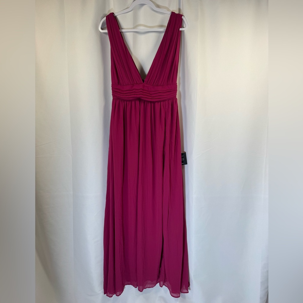 Lulus Heavenly Hues Magenta Maxi Dress M